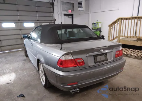 2004 BMW 330Ci из США, поврежденный, VIN WBABW53454PL44758